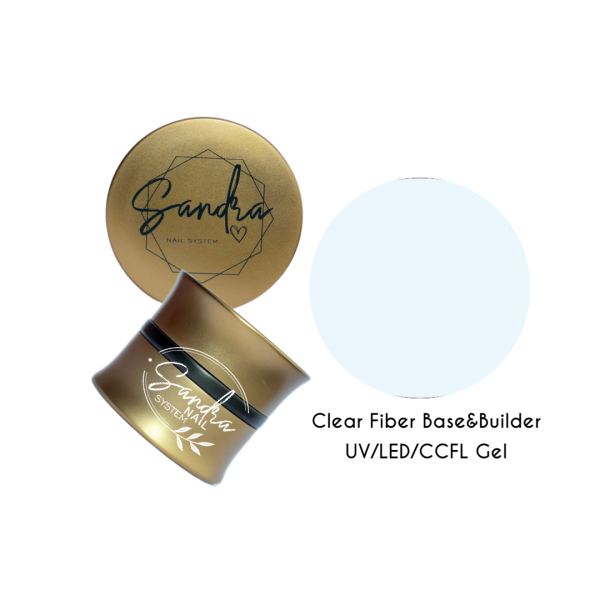Fiber Base&Builder Clear UV-LED-CCFL Gel 50ml