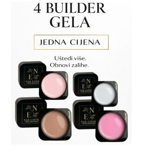 4 Nail Expert gradivna gela od 15ml