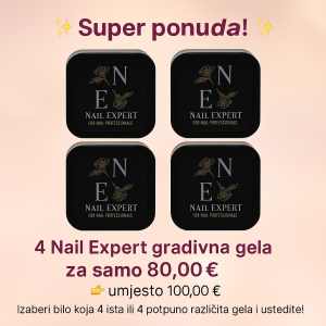 4 Nail Expert gradivna gela od 30ml