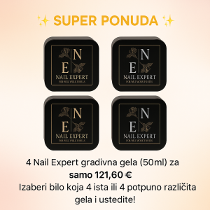 4 Nail Expert gradivna gela od 50ml