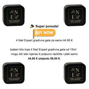 4 Nail Expert gradivna gela od 15ml