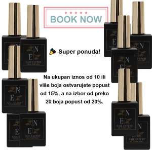 🎉 Posebna ponuda - Bilo kojih 10 ili 20 trajnih lakova Nail Expert od 8 ml