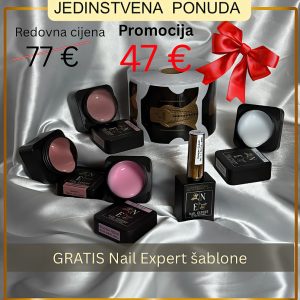 47 € umjesto 77 € + GRATIS Nail Expert šablone